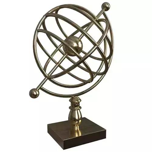 gold decorative sphere