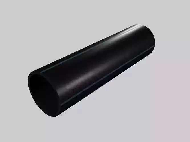 HDPE pipes 3D model