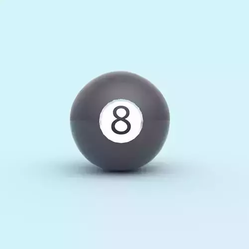 Billiard Ball Eight 8