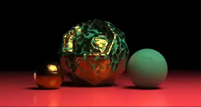 Decor for table 3d model