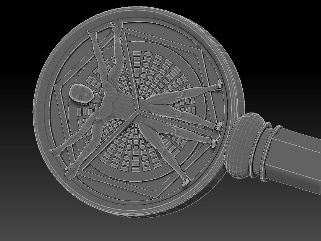 Locke and Key Creation Key 3D print model_1