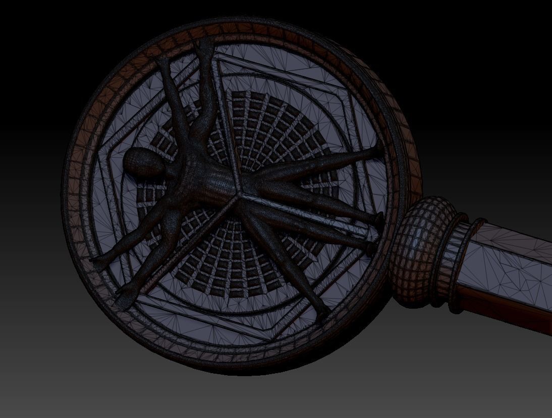 Locke and Key Creation Key 3D print model_4