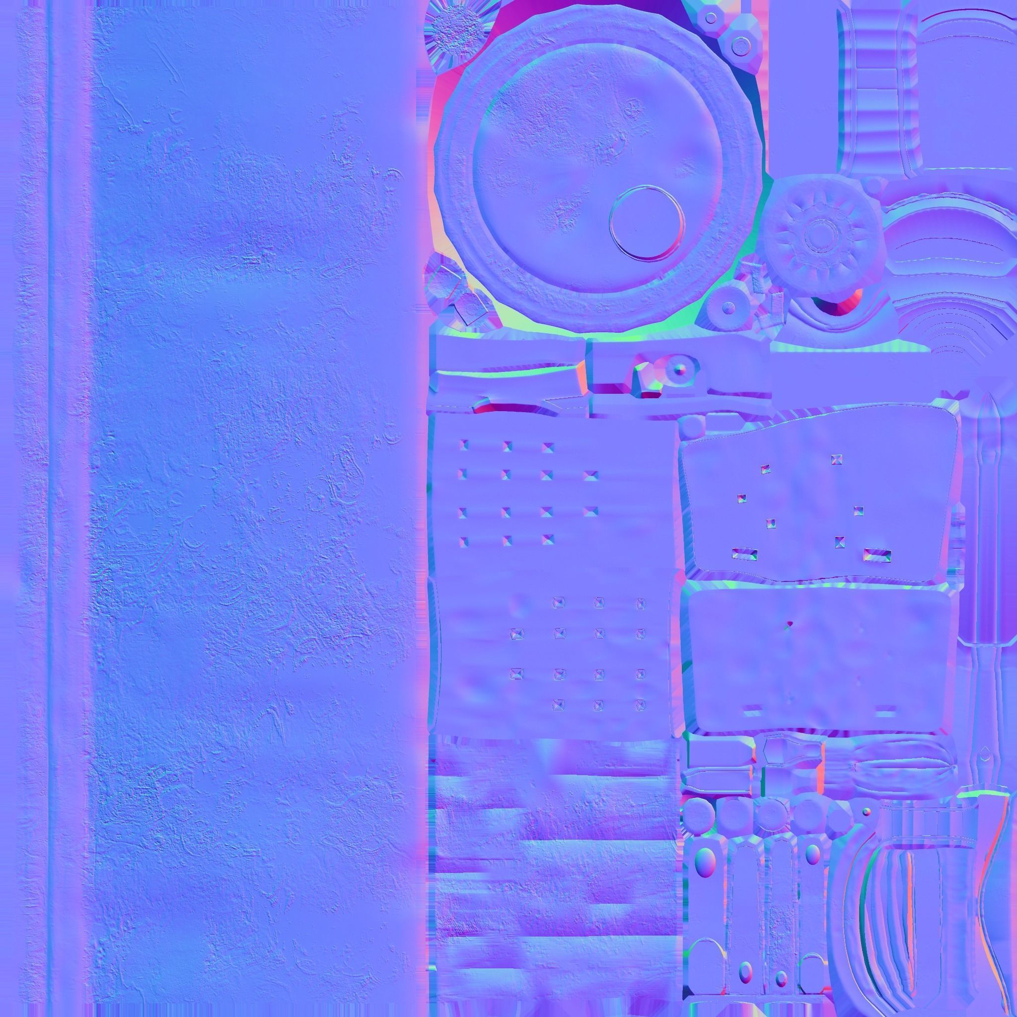 Torch gas lighter Low-poly 3D model_20