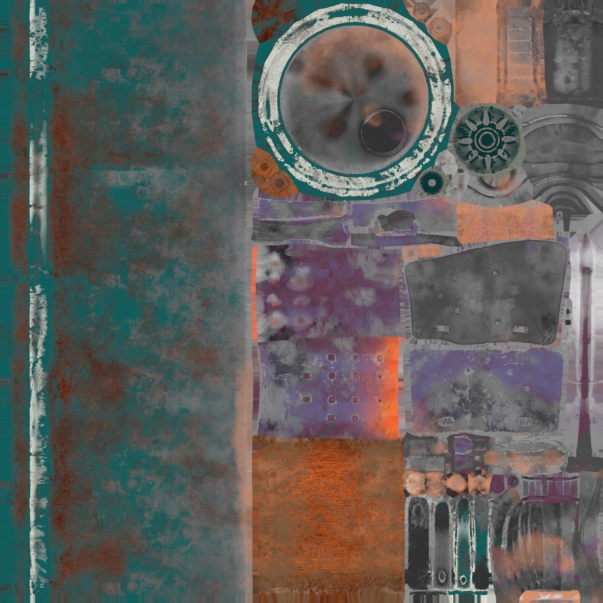 Torch gas lighter Low-poly 3D model_17