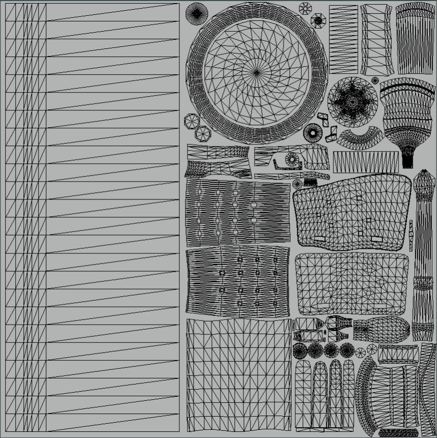 Torch gas lighter Low-poly 3D model_13