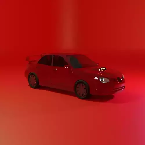 RED SUBARU