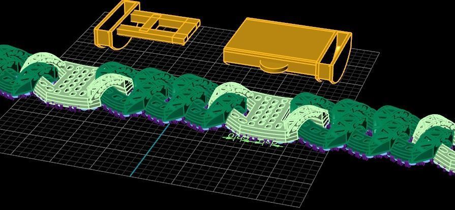 cuban chain luxury   3D print model_5