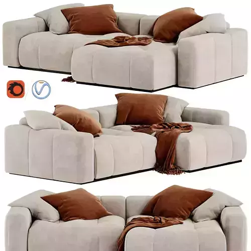 Pixel Corner Sofa by Saba