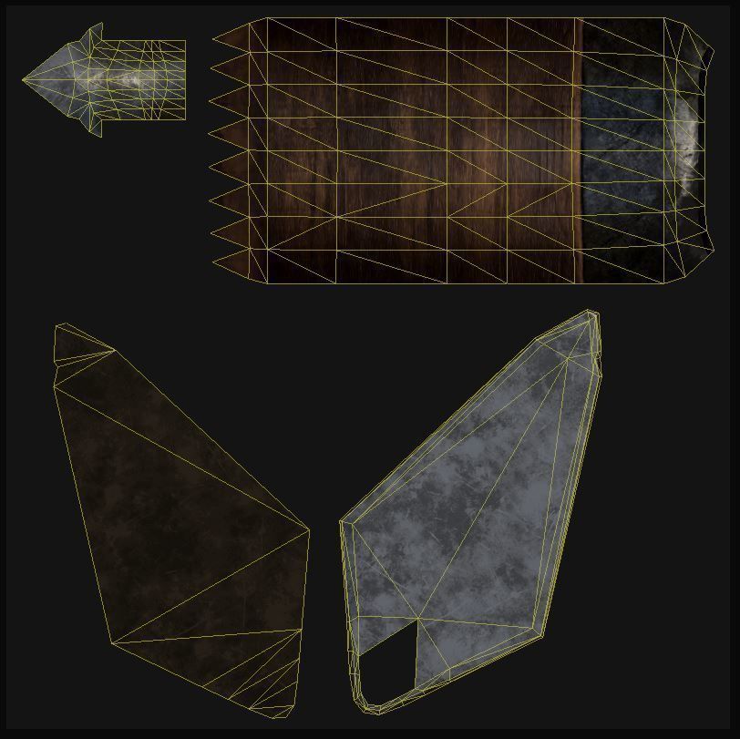 trowel shovel 3D model_8