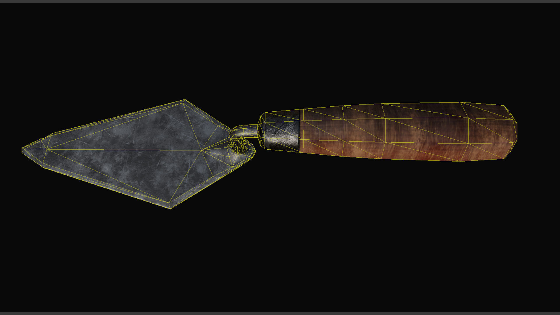 trowel shovel 3D model_6