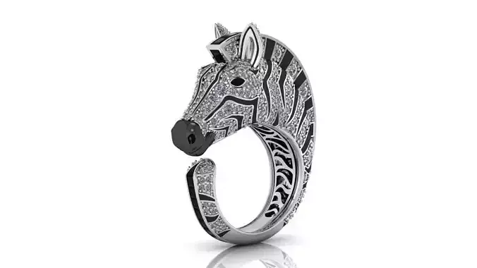 Zebra Ring  