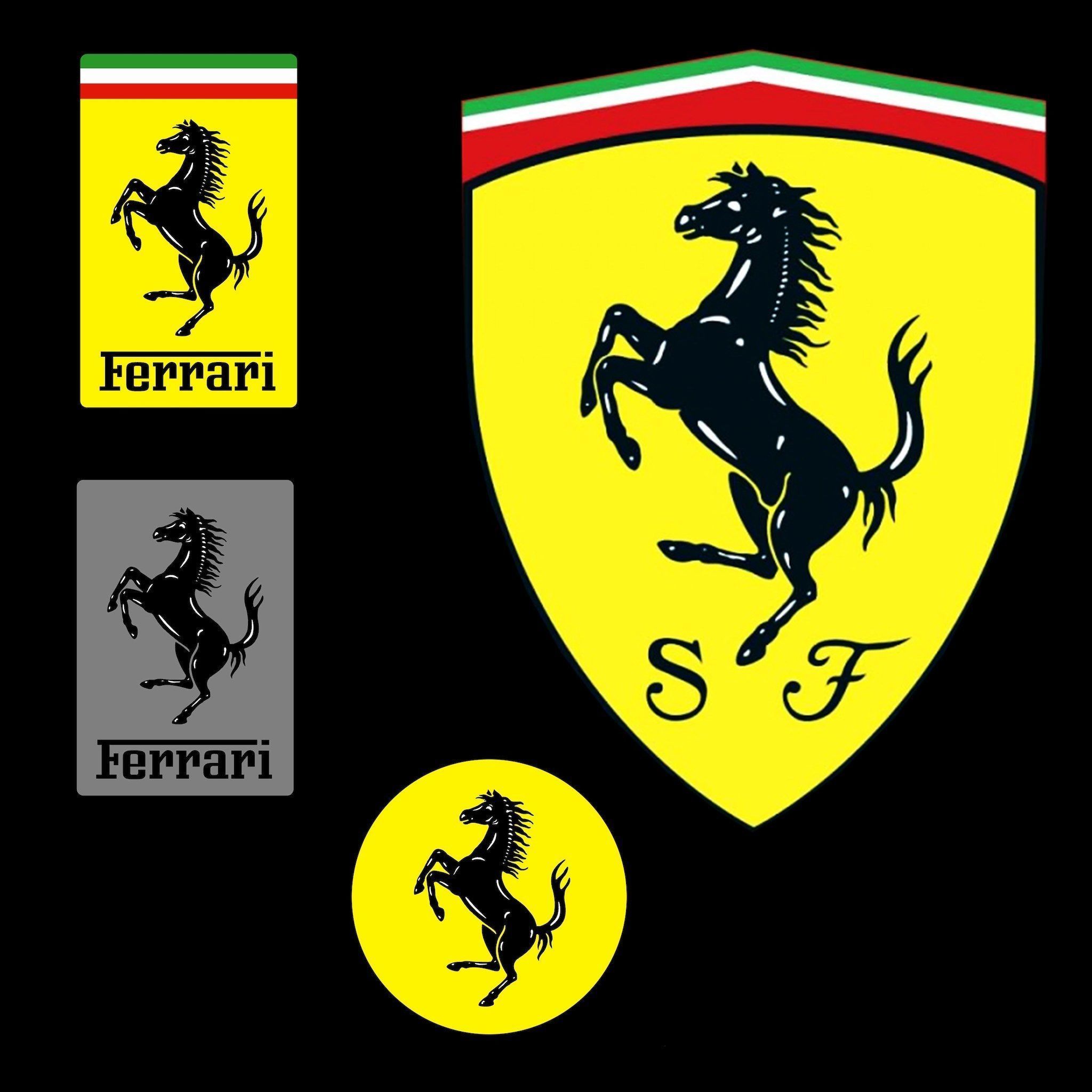 Ferrari SF90 Stradale 2021 Low-poly 3D model_3