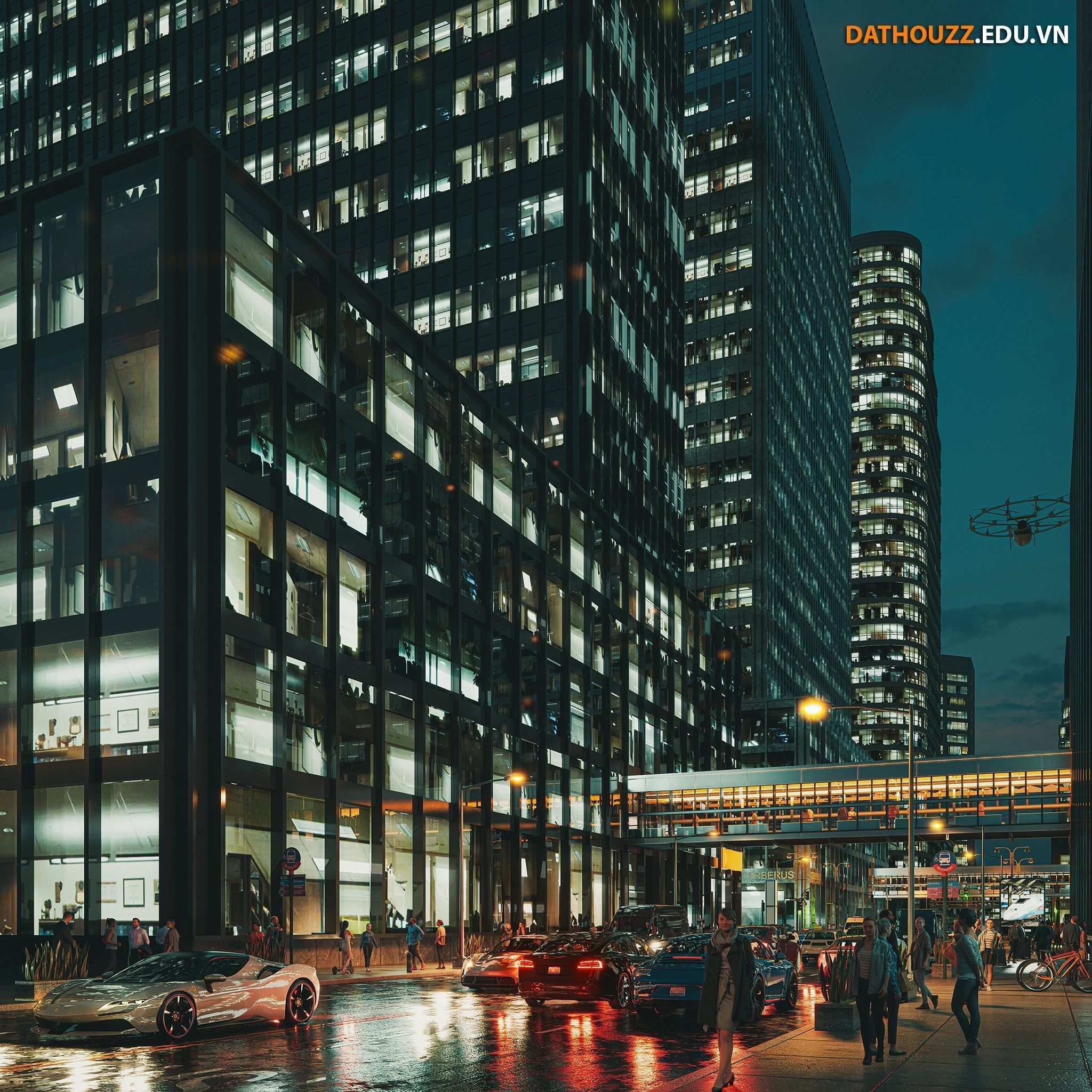 Ferrari SF90 Stradale 2021 Low-poly 3D model_2