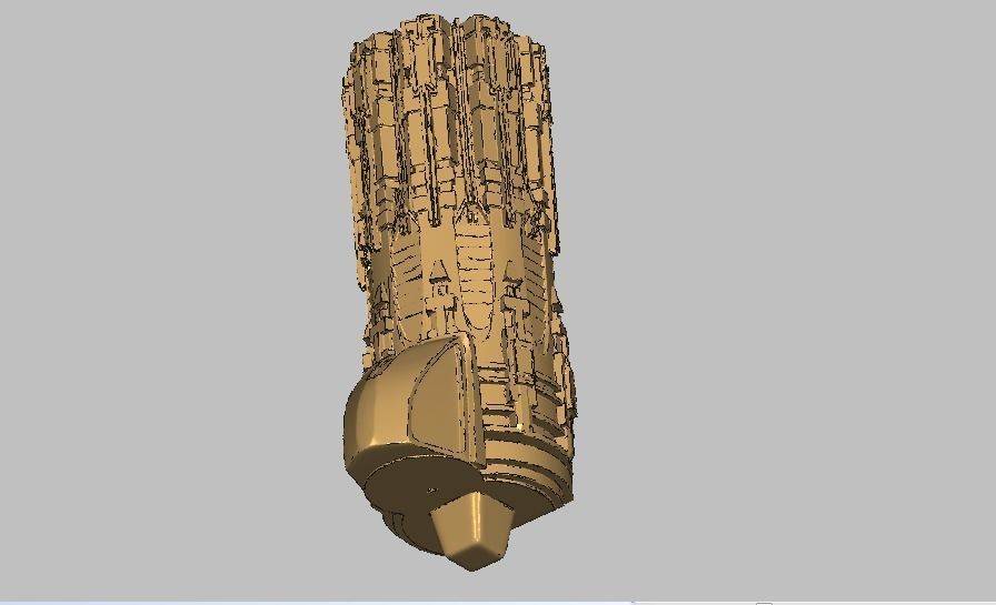 Big weapon 1 3D print model_1