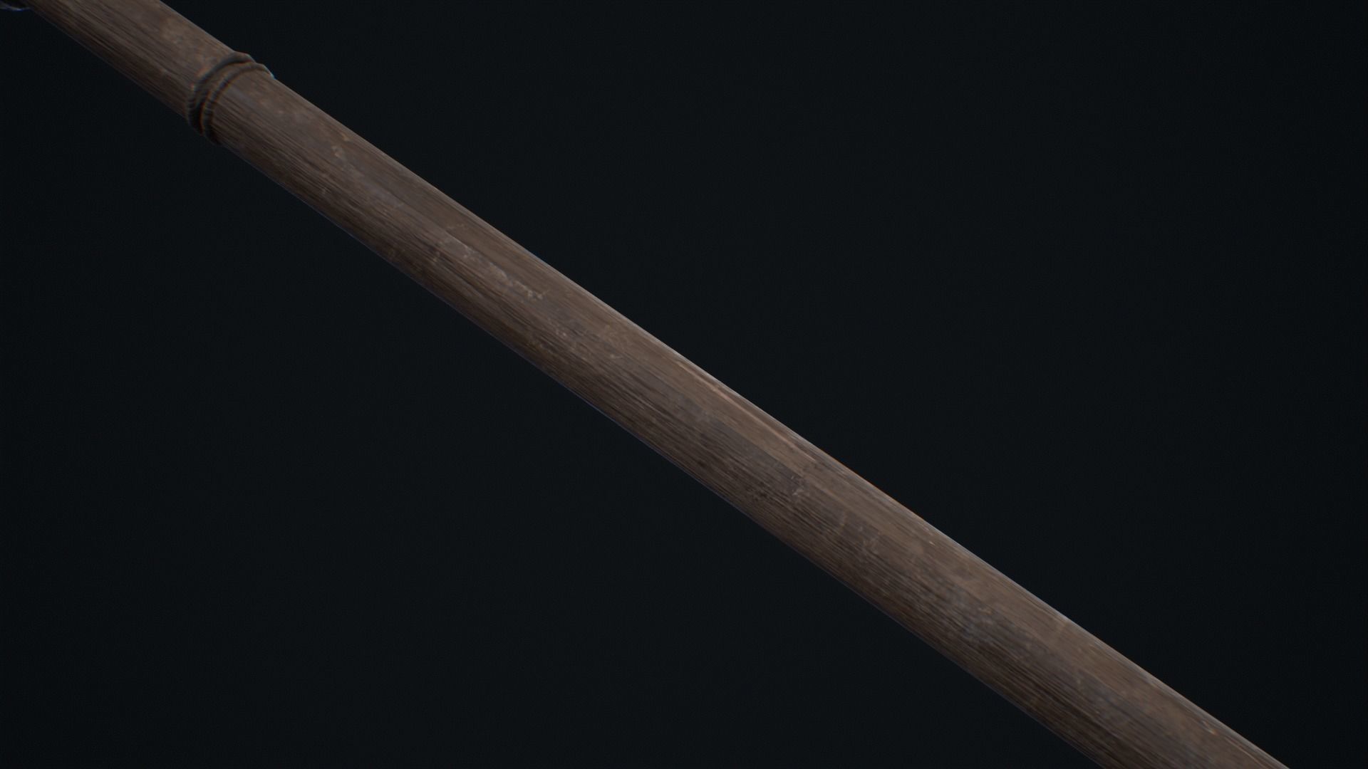 Medieval Weapon Spear  -PBR- Game Ready Low-poly 3D model_3