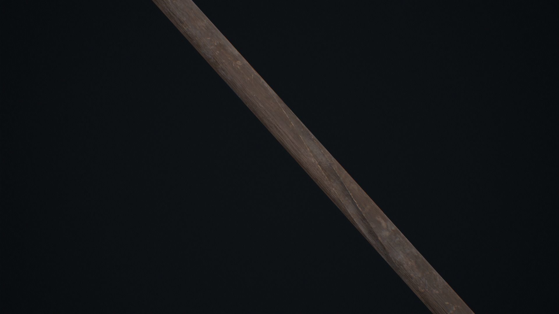 Medieval Weapon War Axe -PBR- Game Ready Low-poly 3D model_4