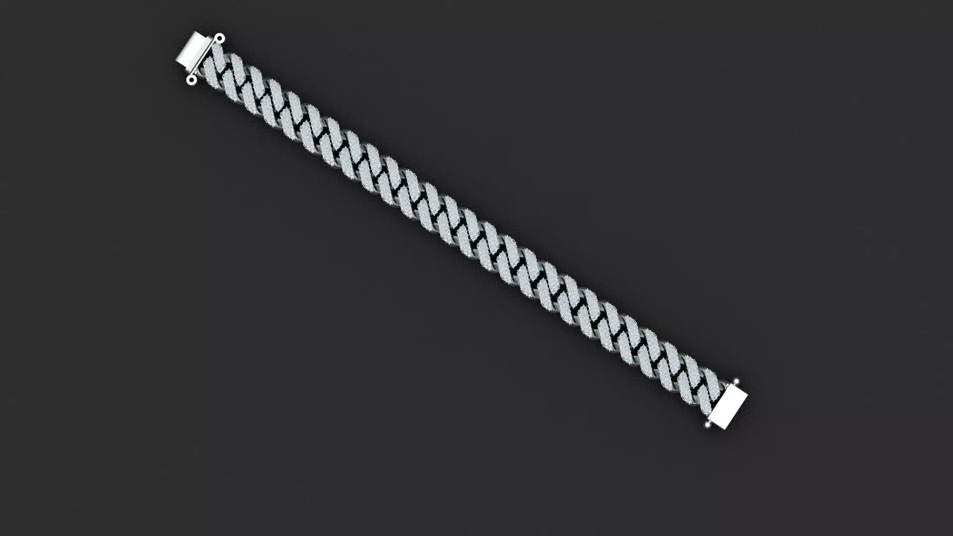 cuban chain 10mm 3D print model