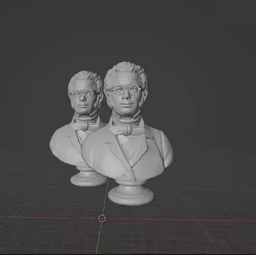 Franz Schubert 3D print model