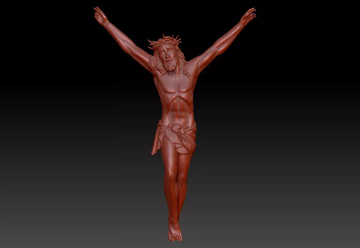 Jesus Christ 3D print model_0