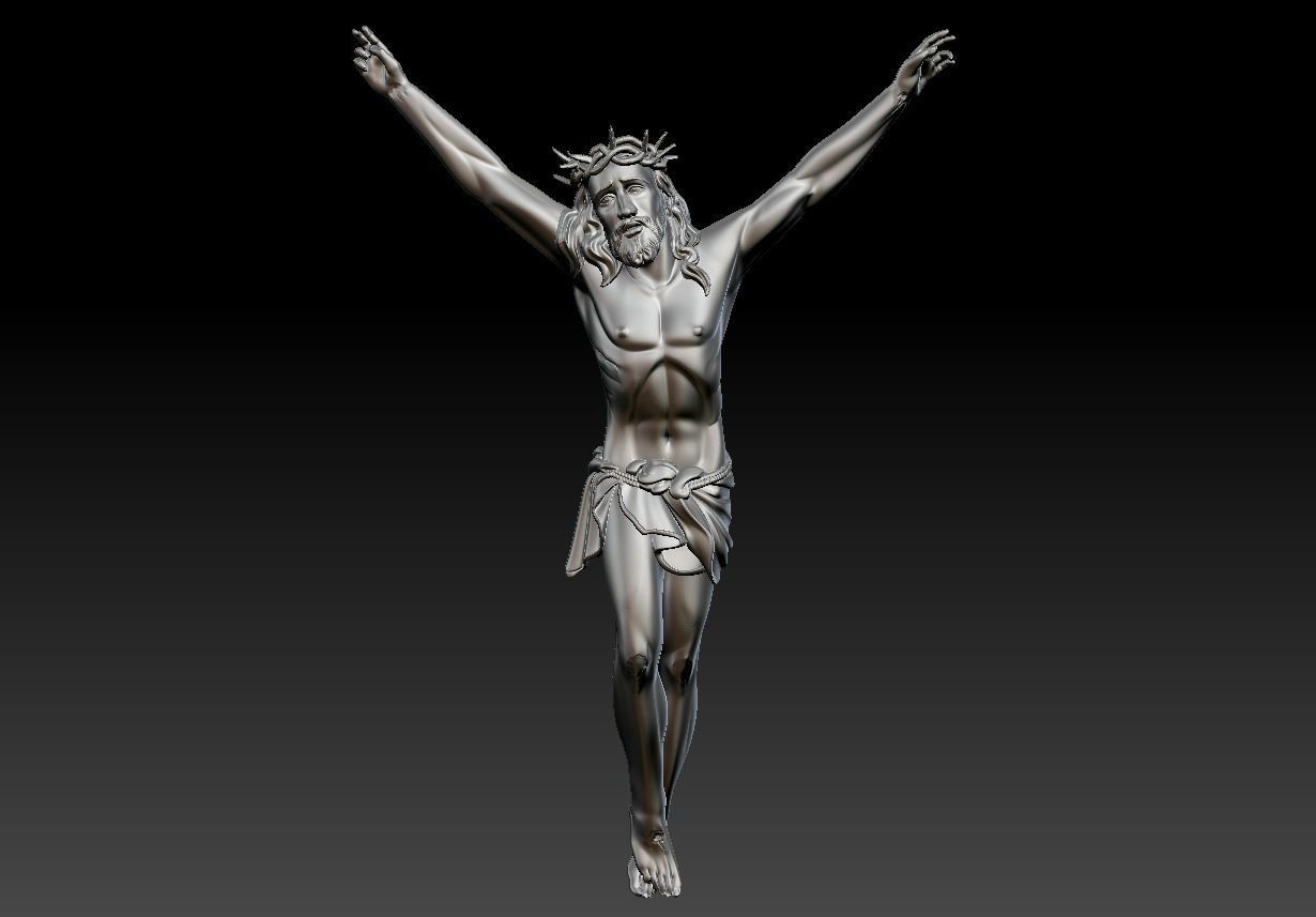 Jesus Christ 3D print model_2