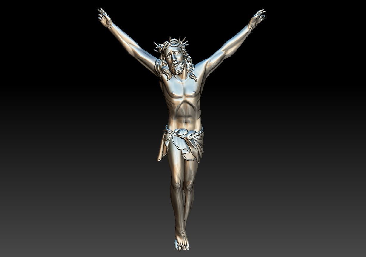 Jesus Christ 3D print model_1