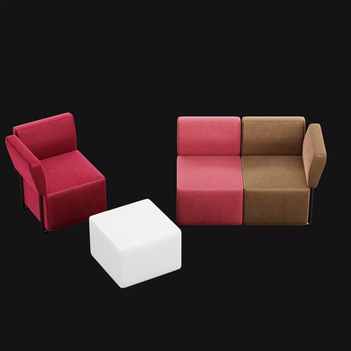 Module sofa 1 3D model