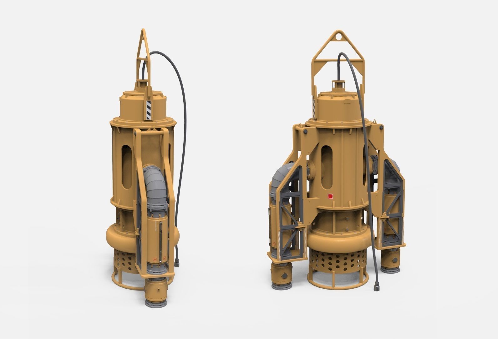sci fi props 5 3D model | CGTrader