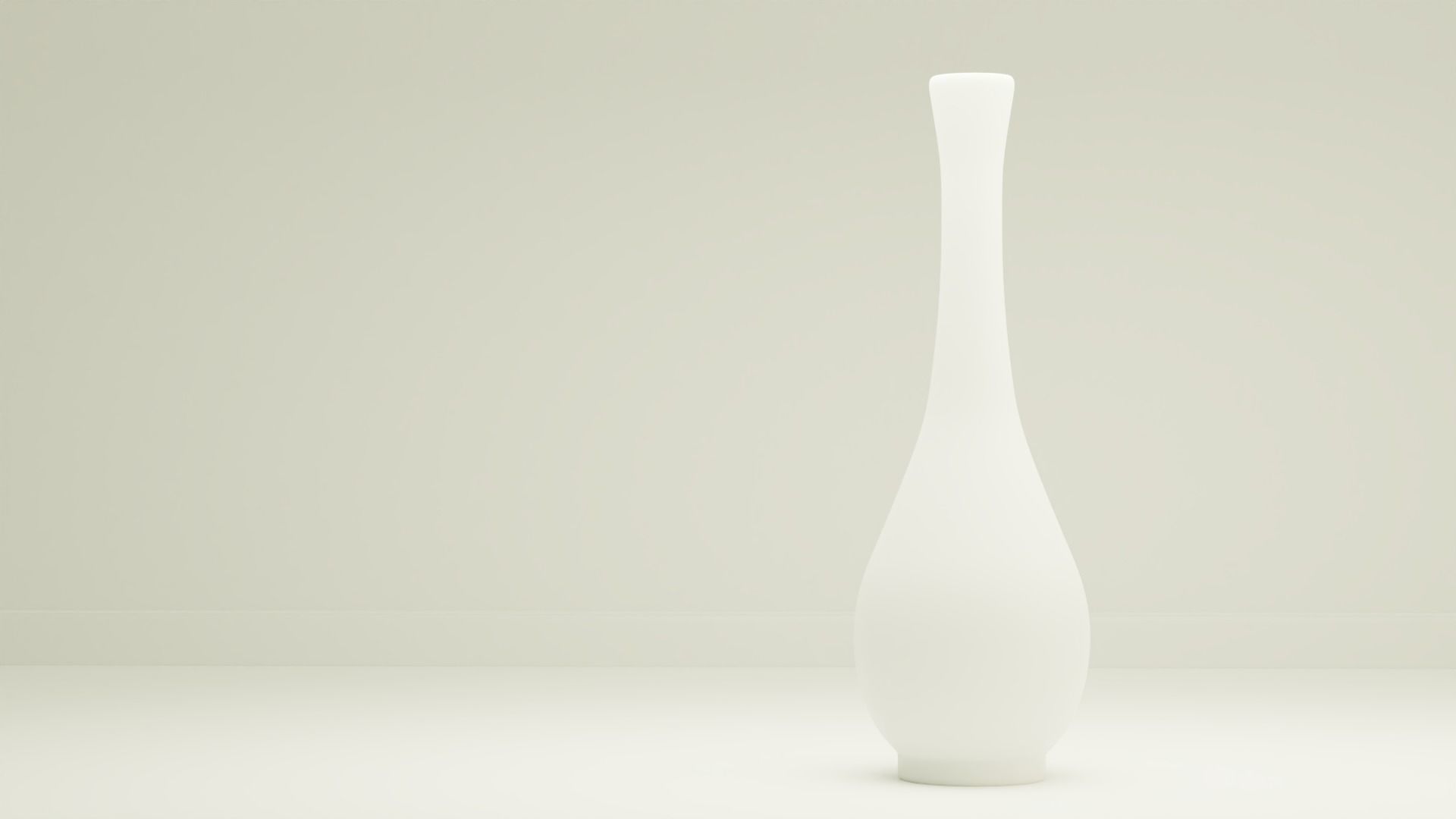 Decorative red marble vase Low-poly 3D model_6