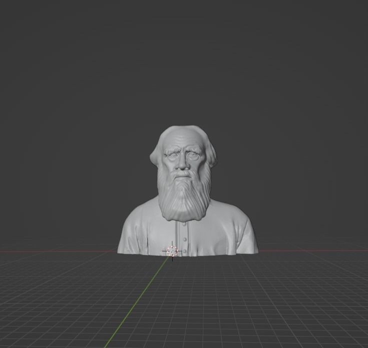 Russian Classics Writers 3D Model Collection_2