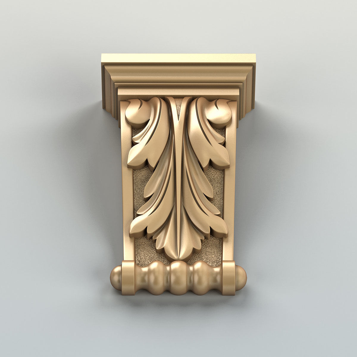Corbel 015 3D model_3