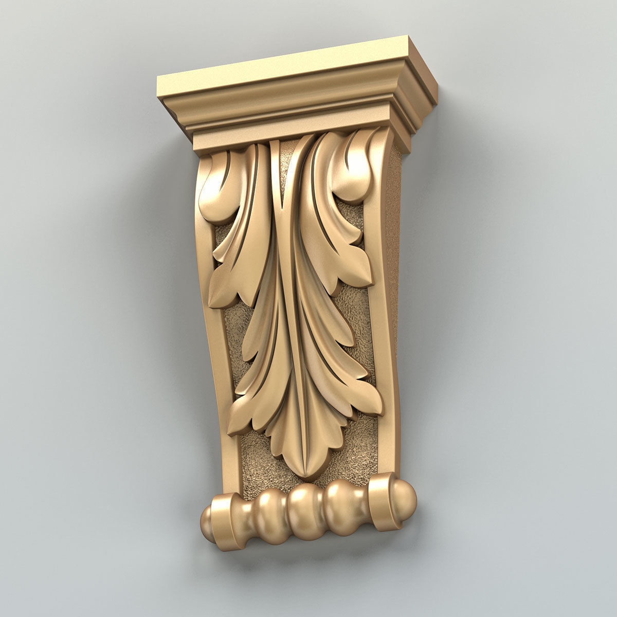 Corbel 015 3D model_4