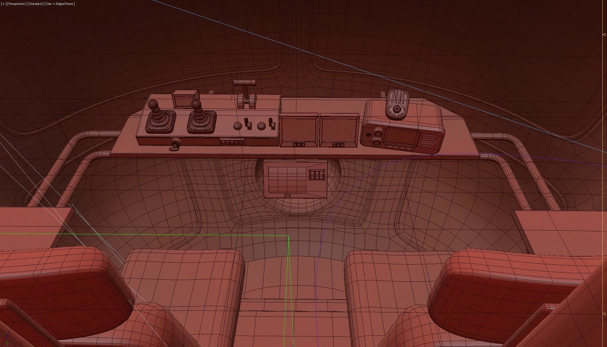 Space Exploration Vehicle PBR Low-poly 3D model_17