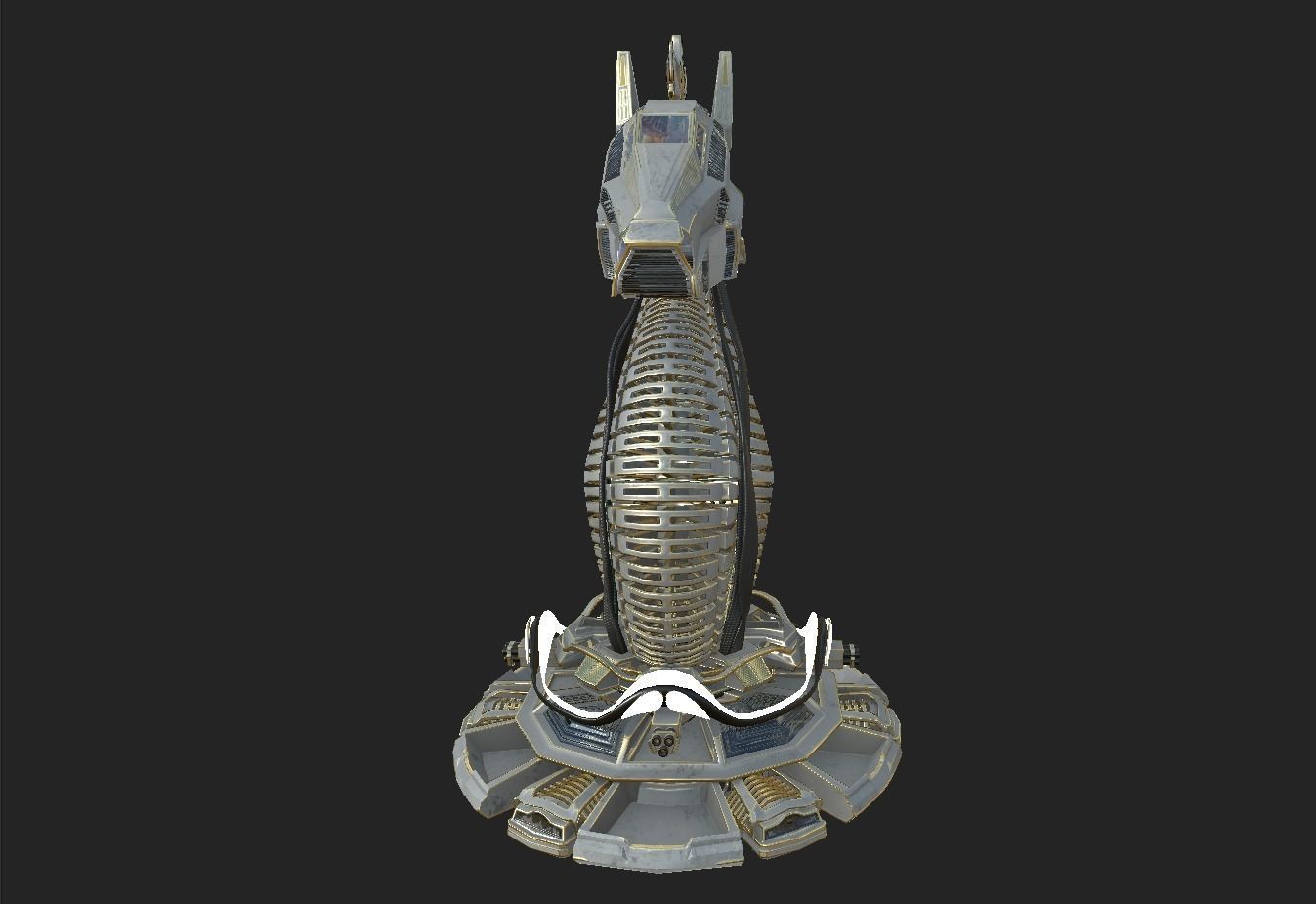 Trojan Horse  Low-poly 3D model_2