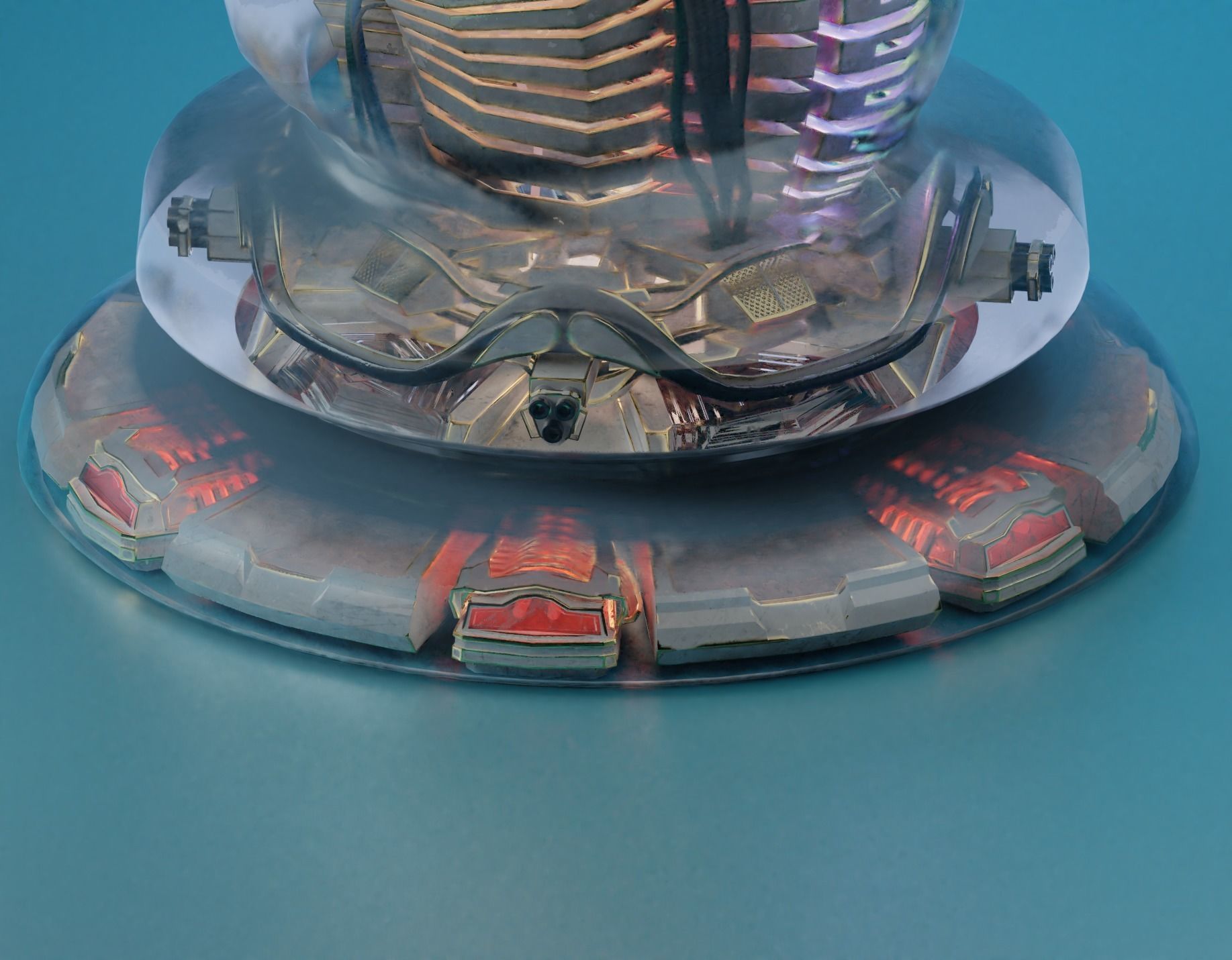 Trojan Horse  Low-poly 3D model_1