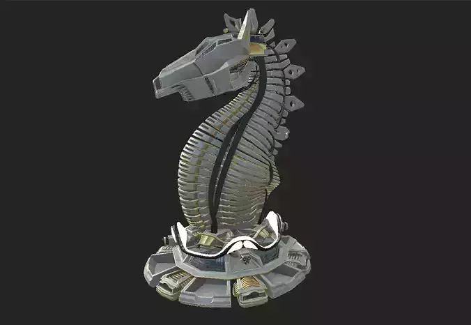 Trojan Horse  Low-poly 3D model