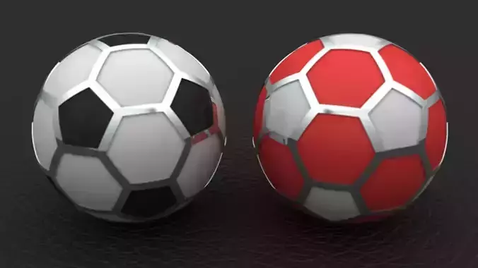 soccer ball 3D print model