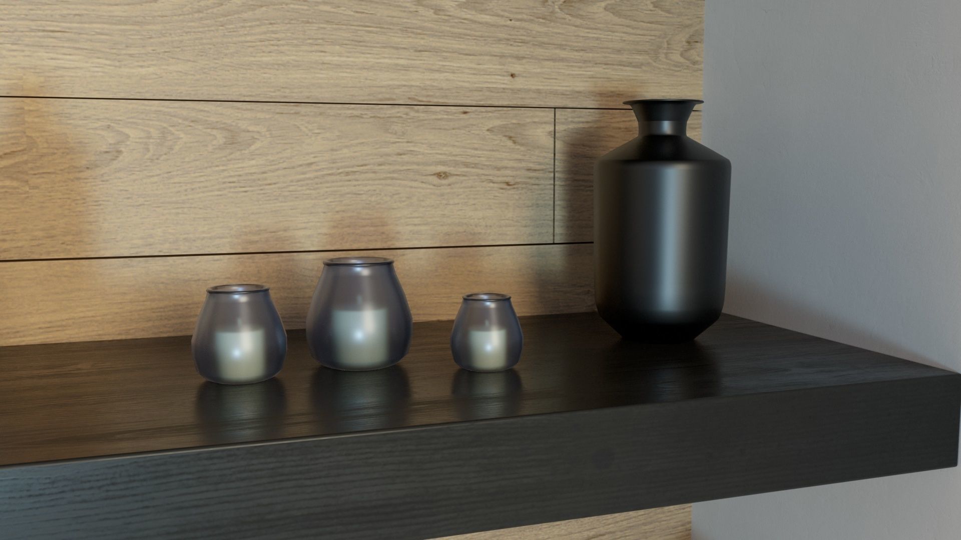 Home Office Interior 3D model_5