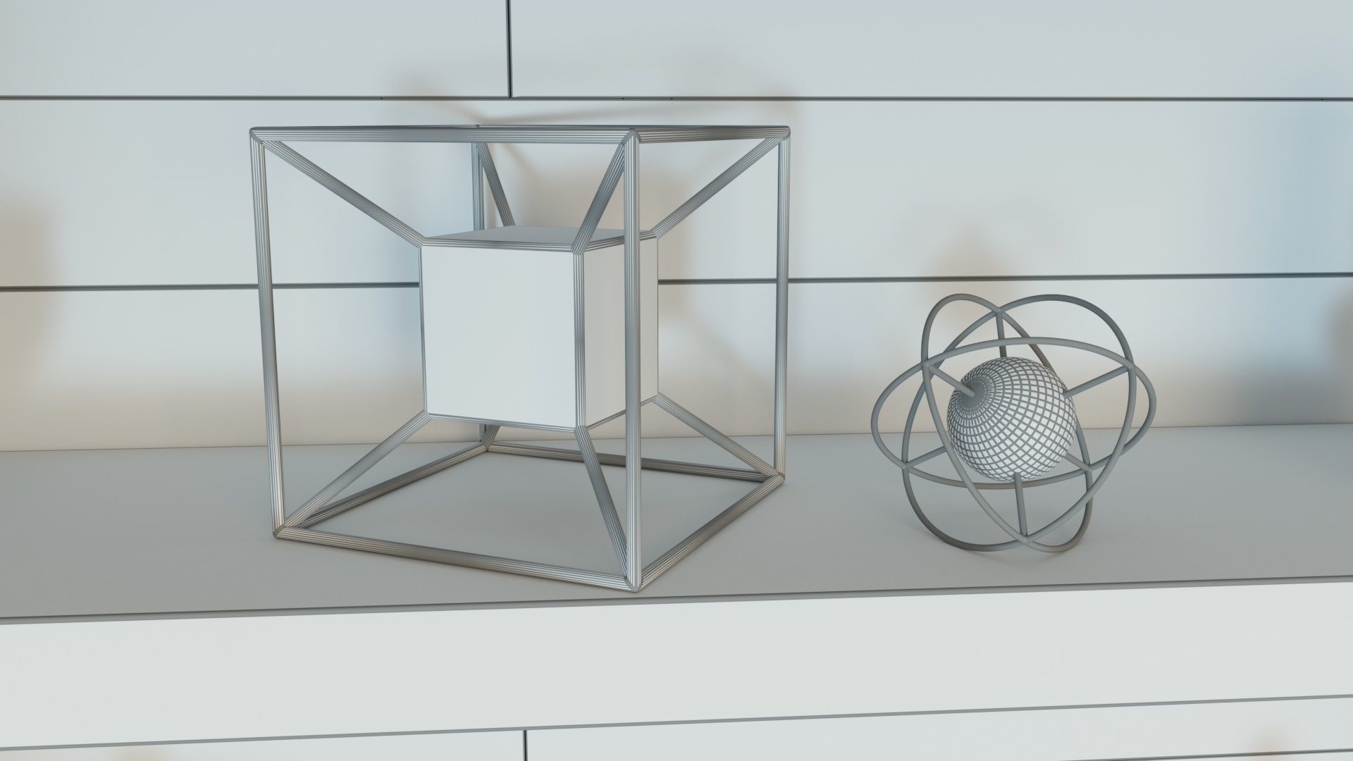 Home Office Interior 3D model_10