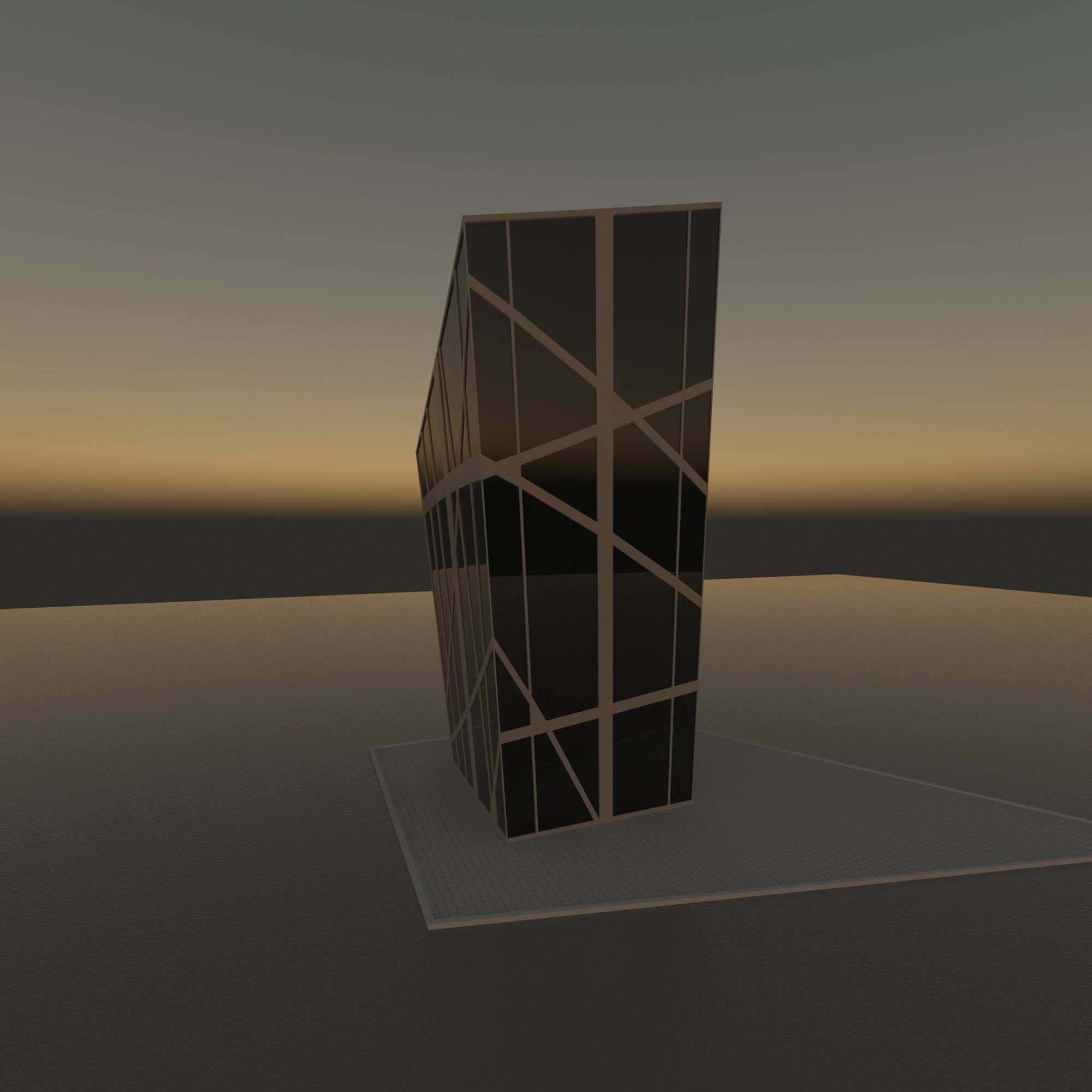 building  on  sea 3D model_6