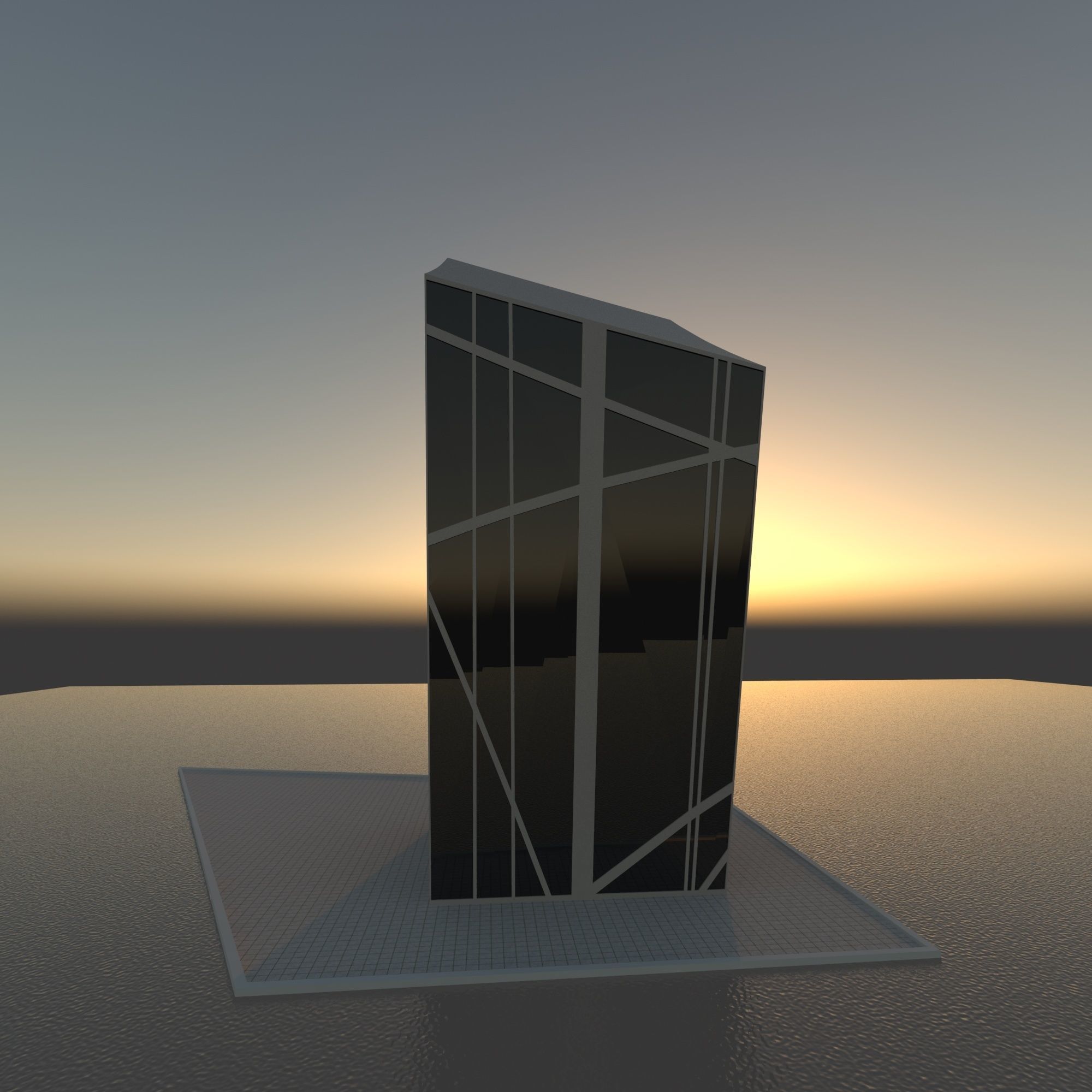 building  on  sea 3D model_5