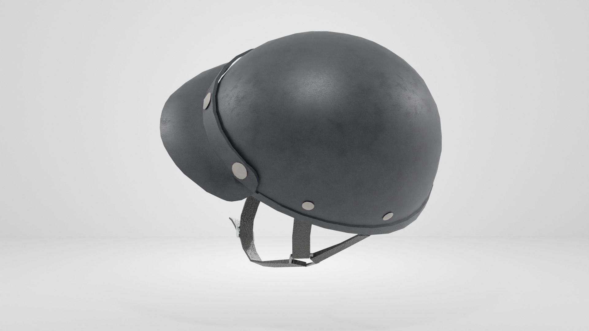 Safety Helmet Low-poly 3D model  Low-poly 3D model_2