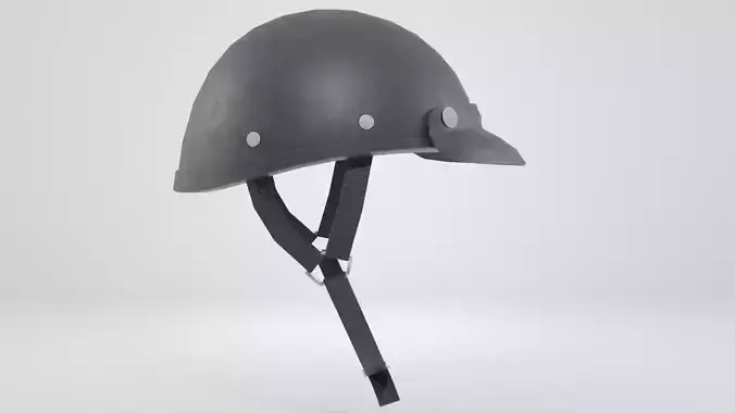 Safety Helmet Low-poly 3D model  Low-poly 3D model
