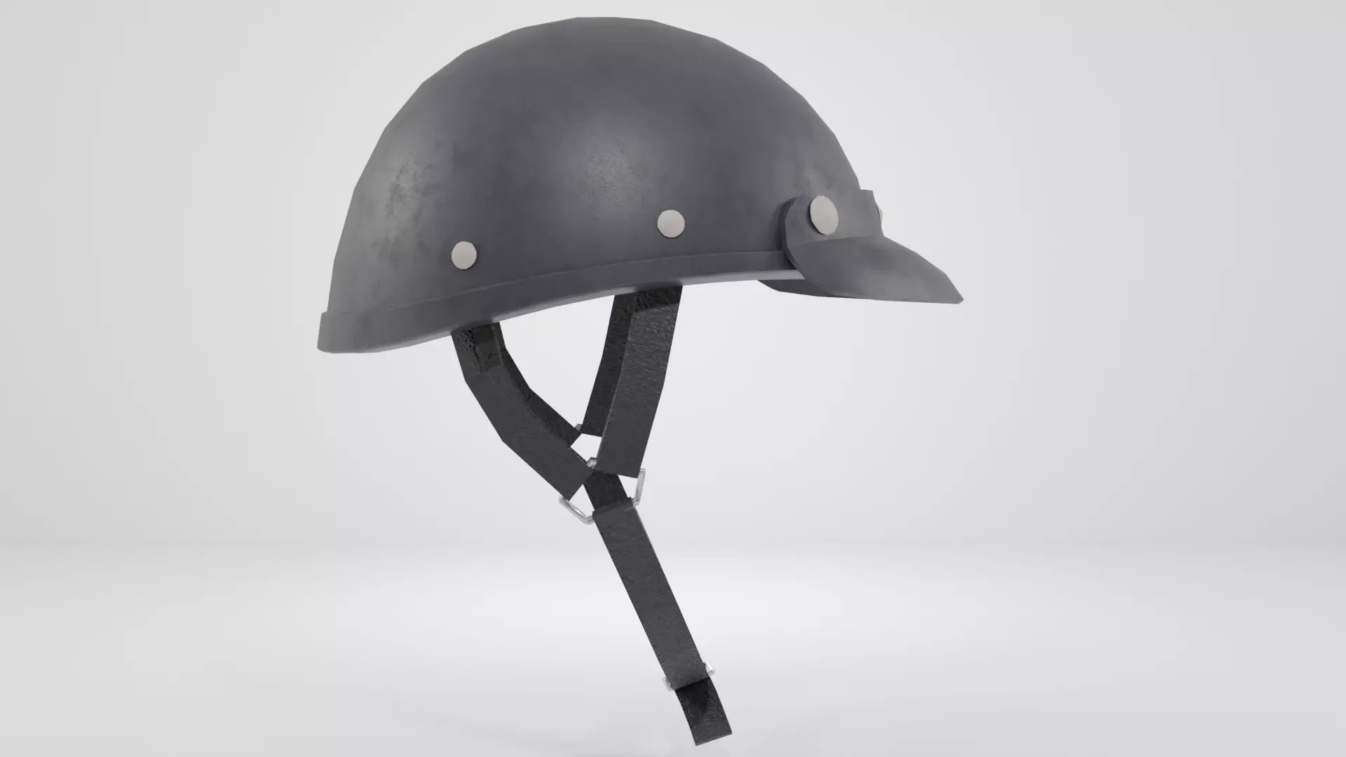 Safety Helmet Low-poly 3D model  Low-poly 3D model_0