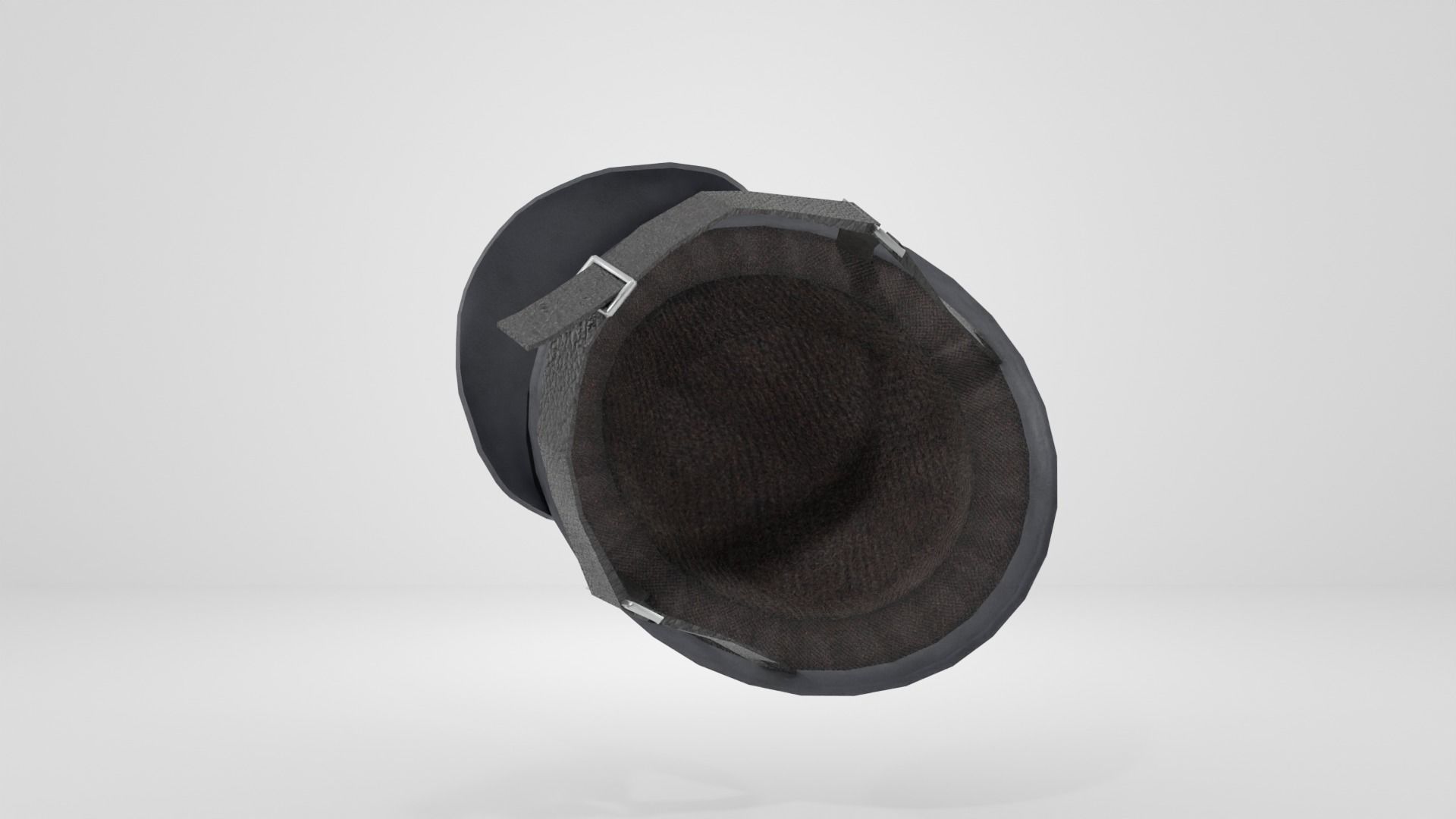 Safety Helmet Low-poly 3D model  Low-poly 3D model_6