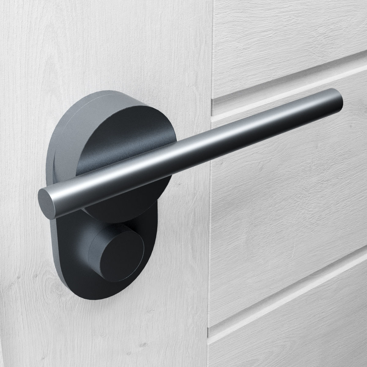 Door handles collection set 3 3D model_6