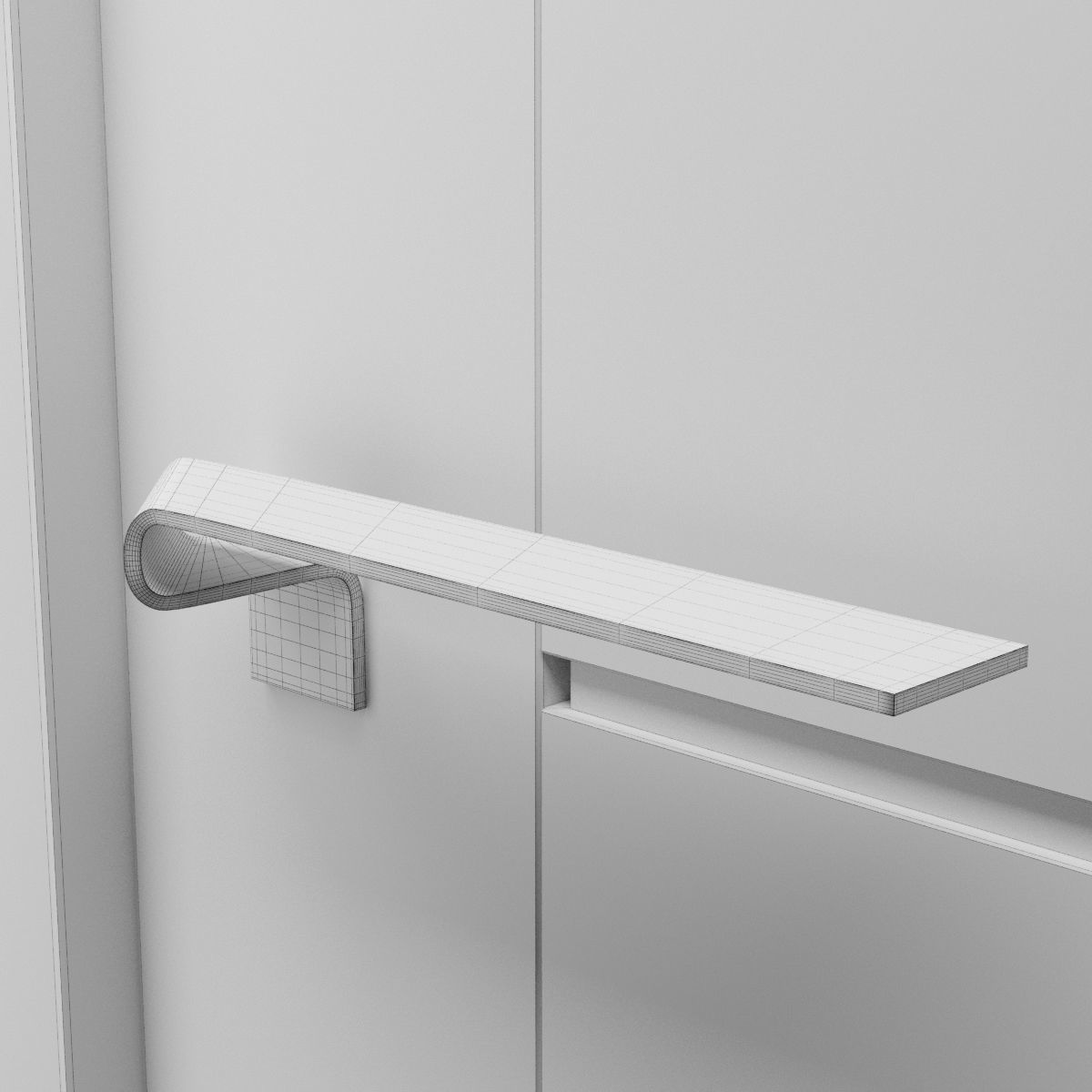 Door handles collection set 3 3D model_12