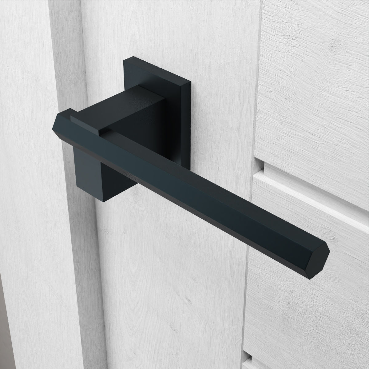 Door handles collection set 3 3D model_1