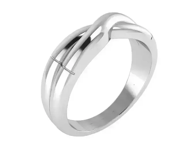 Diamond signet ring 3200 3D print model