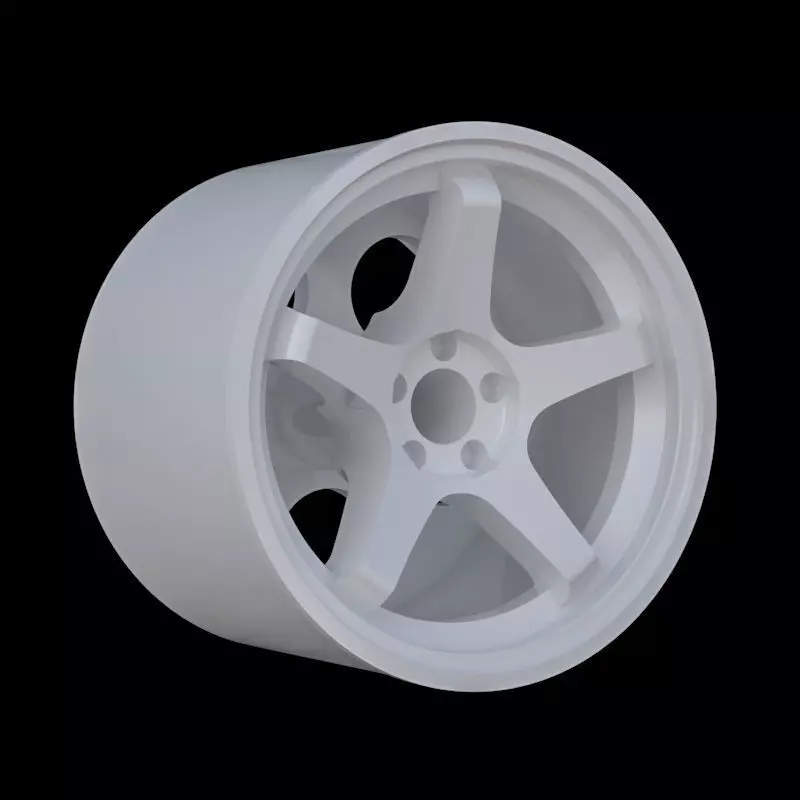 Advan Racing GT 164 RIMS FOR HOTWHEELS 3D print model_0