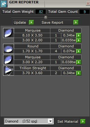 Crown blue stone diamond ring 3202 3D print model 3D print model_8